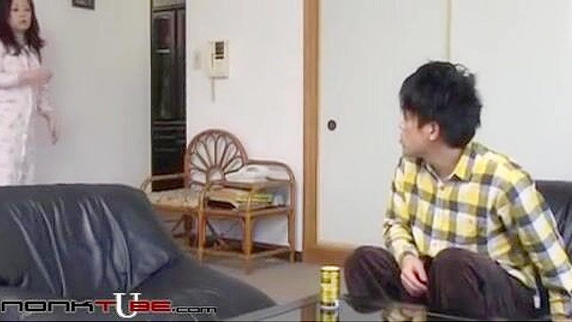 Steamy Bath Time Fun Between Curvy Stepmom and Him