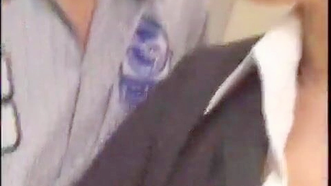 Surprised Nerdy Chick Gets Fucked Hard On Subway Ride