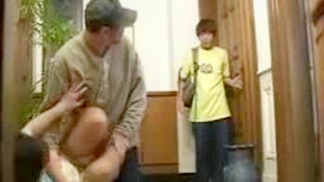 Son Rescues Mom From Stranger's Clutches; Gets Steamy Reward