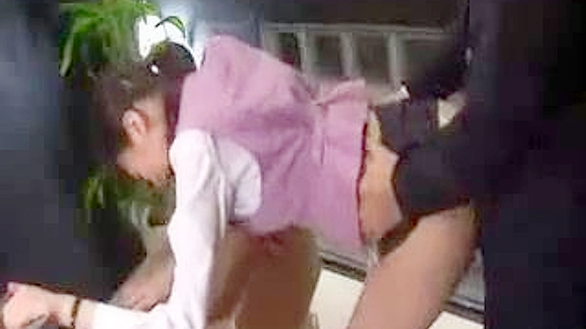 Asian Beauty Tempts in Long Skirt for Explicit Pleasure