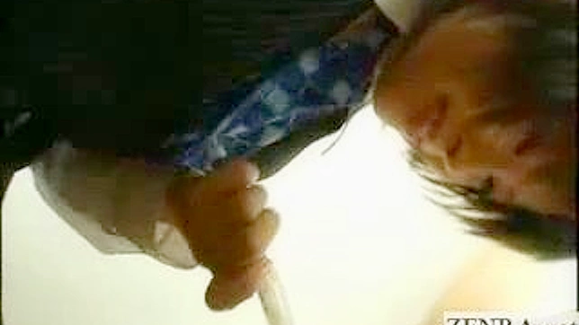 Japanese Secretary Teases & Masturbates at Work Desk