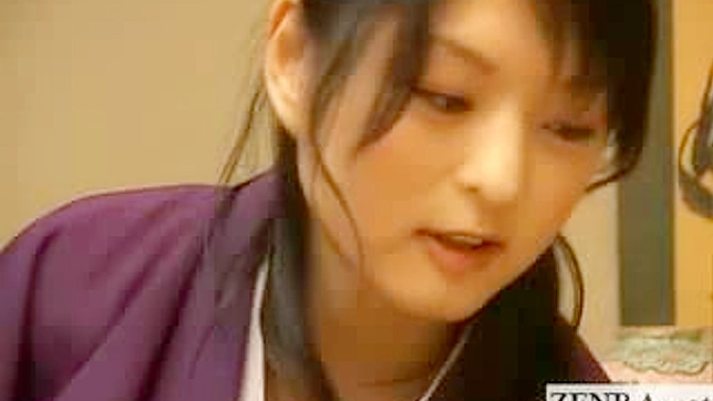 Seductive Jav Babe Gives Sweet Covert Handjob Pleasure