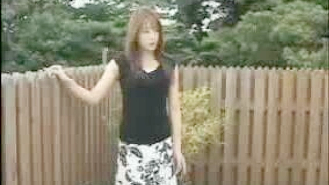 Manami Suzuki Seduces on Veranda for Hot Outdoor Fuck