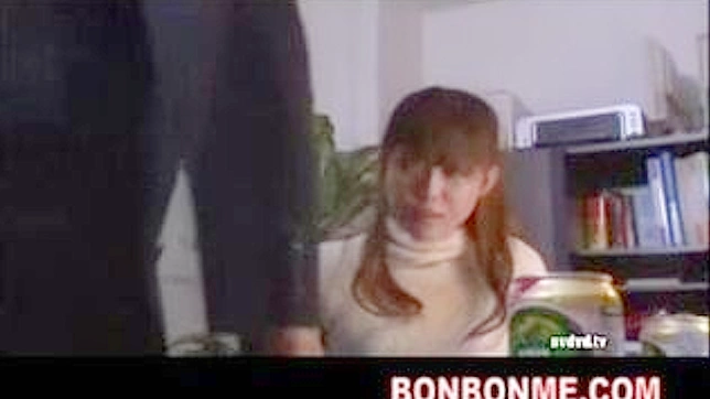 Skimpy Office Lady's Secret Threesome with Colleagues