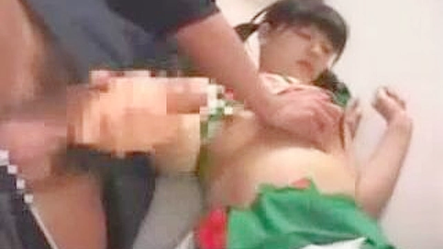 Japanese Geek fingers then fucks cheerleader intensely wild