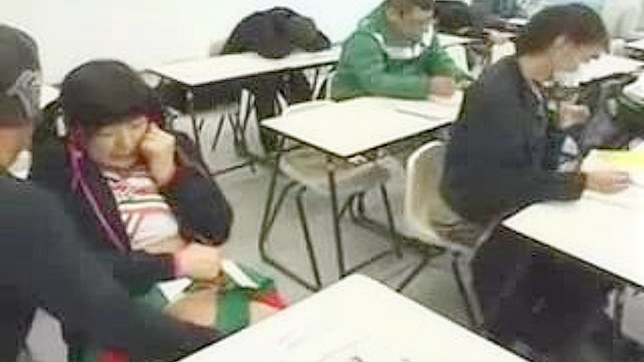 Japanese Geek fingers then fucks cheerleader intensely wild