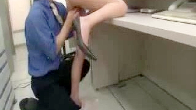 Sexy Oriental Shop Girl 18+ Fucks Boss Behind Counter