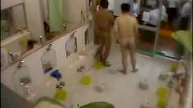 Uniformed Teens 18+  Stripped Naked by Eager Hands in School Hallway