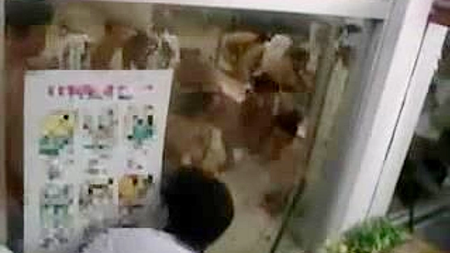 Uniformed Teens 18+  Stripped Naked by Eager Hands in School Hallway