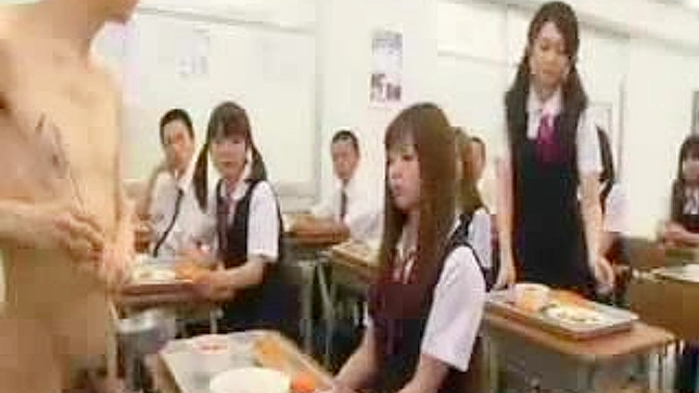 Japanese Student Exposes Himself, Classmates Get Sexually Aroused