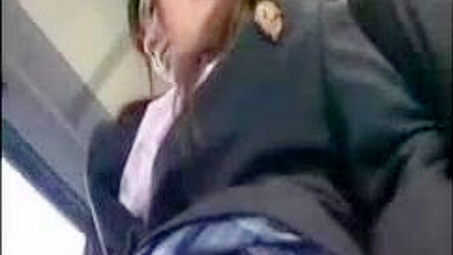 Asian Beauty Molested & Shamed Publicly for Hot XXX Action