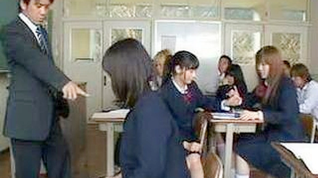 Schoolgirl's 18+ Timeless Pleasure in Uncensored JAV Action