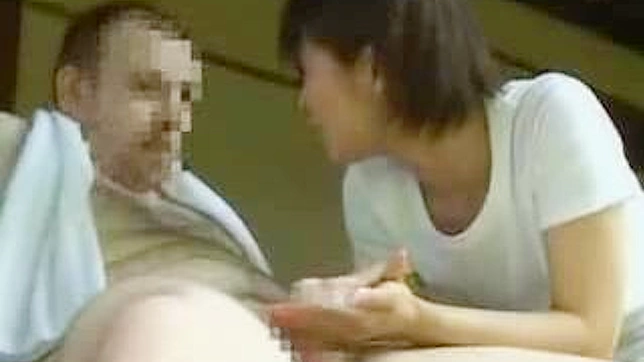 Busty Japanese Maids Clean Cocks in Sultry Countryside Fun