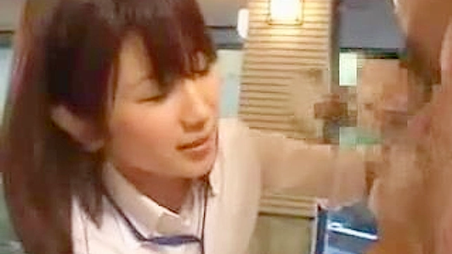 Shy Asians Give Sensual Handjobs in Hot Springs Retreat