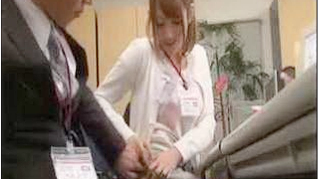 Naughty Office Cutie Gets Fucked by Boss Behind Closed Doors