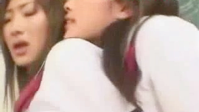 Naughty Classmates Enjoy Heated Action Under Desk