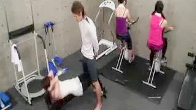 Japanese Trainer Ignites Passion During Steamy Gym Erections