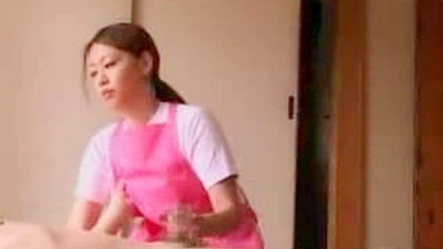 Asians Caregiver Gives Handjobs For Forbidden Pleasure Trip