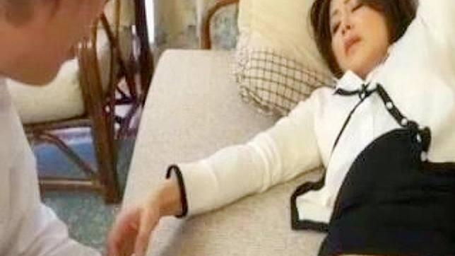 Sneaky Stepson Finds Mom's Dirty Secrets at Night