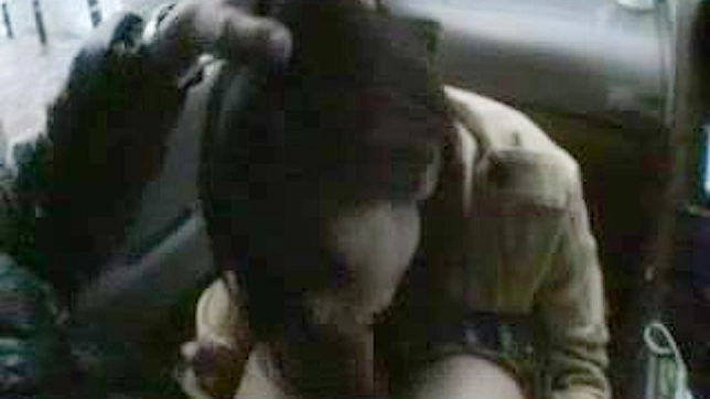 Japanese Driver Receives Blowjob Before Public Peeing Orgy