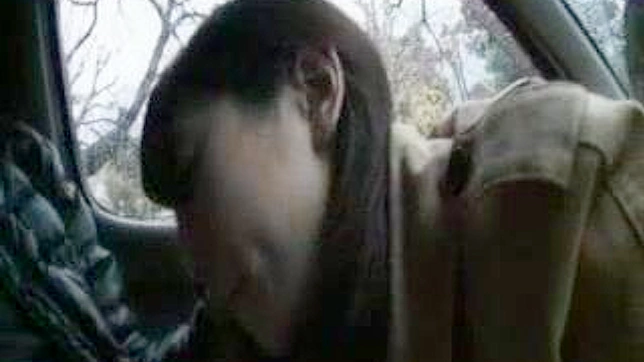 Japanese Driver Receives Blowjob Before Public Peeing Orgy