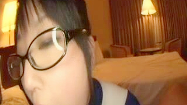 Hot Girl 18+ With Specs Gets Fucked Hard After Blowjob