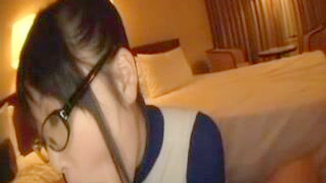 Hot Girl 18+ With Specs Gets Fucked Hard After Blowjob