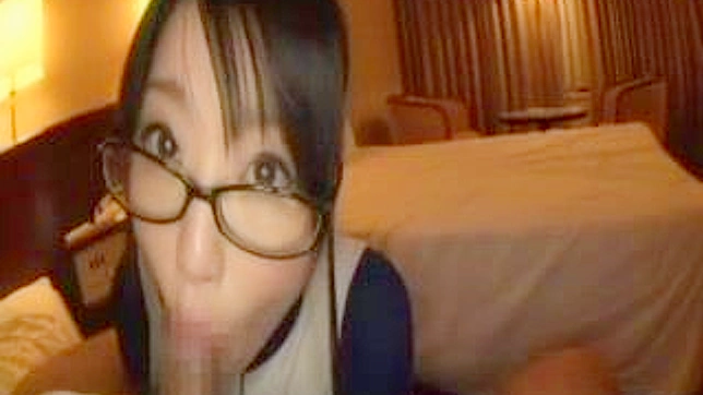 Hot Girl 18+ With Specs Gets Fucked Hard After Blowjob