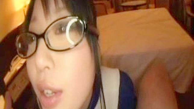 Hot Girl 18+ With Specs Gets Fucked Hard After Blowjob