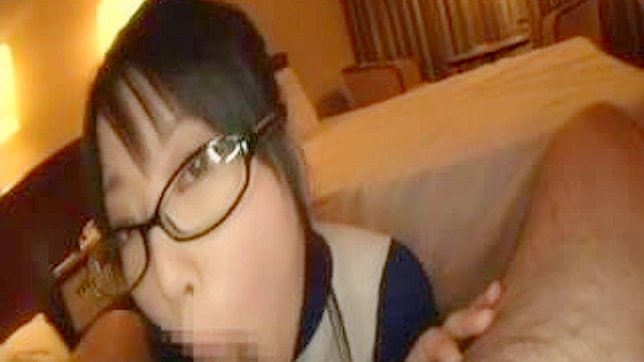 Hot Girl 18+ With Specs Gets Fucked Hard After Blowjob