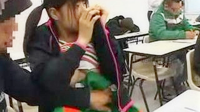 Passionate College Coed Has Secret Classroom Fuck Fest