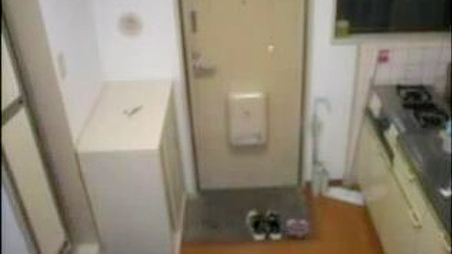 Japanese Teen 18+'s Forbidden Pleasure Caught Live On Camera