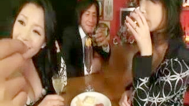 Two Hot MILF Babes Take On Guys at Bar for Steamy Sex