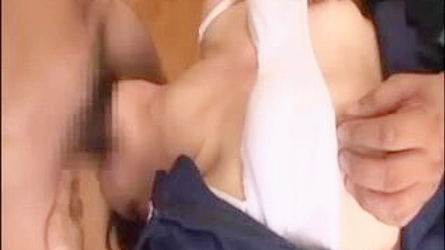 Japanese Beauty Takes Cum Mouthful After Doubling Up On Dildos