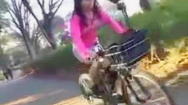 Asian Beauty Takes Control In A Sensual Ride Scene