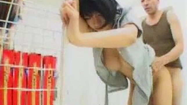 Sneaky Asian Chick Gets Fucked Hard In Public Store