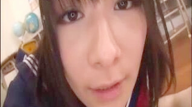 JAV Schoolgirl 18+ Gets cum in Mouth During Rough Facefuck