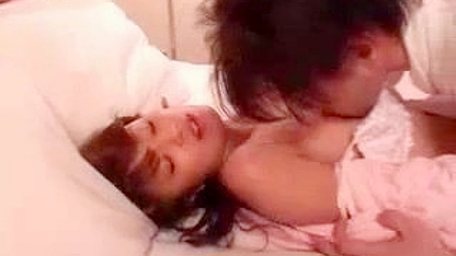 Desireful Husband Craves Wife's Hairy Pussy at Asian House