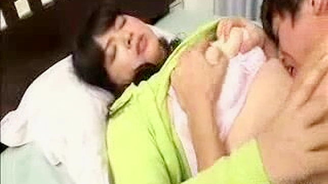 Desperate Stepmom Tempts Lustful Son for Pleasure Time