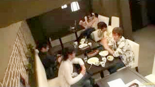 Asian Tease Seduces Stranger in Steamy Restaurant Sex