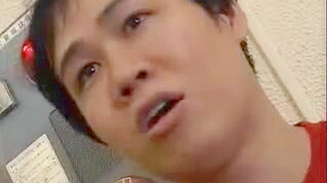 Secretly Watching Sexy Asian Bombshell Undress in Shower