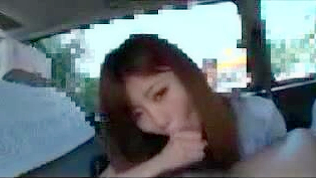 Asian Teen 18+ Gives Blowjob then Rides Cock in Car