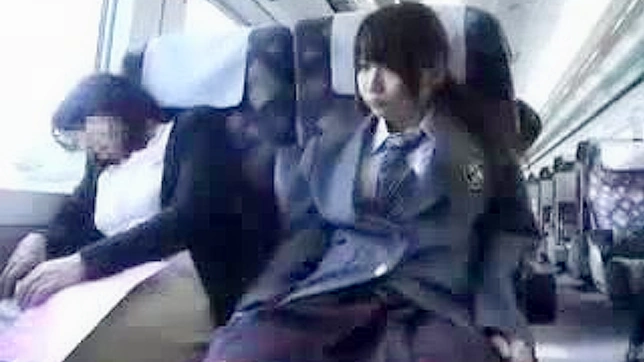 Sizzling Asian Temptress Seduces Stranger On Busy Subway Ride