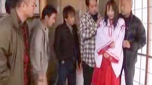 Hot MILF Gets Fucked by Multiple Guys in Rough Gangbang
