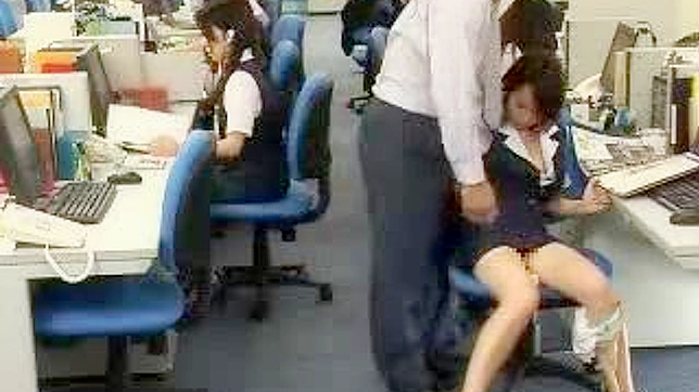 Naked Japanese Star Gets Roughly Fucked by Boss