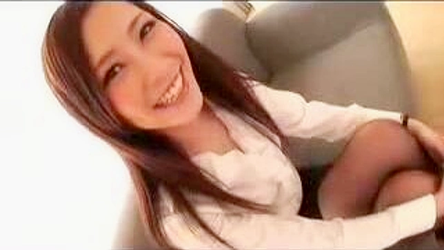Sexy Japanese Office Lady's Long Legs Ignite Passionate Sex
