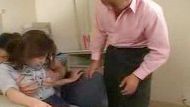 Businesswoman Jumps Nasty Bosses in Steamy Office Fuckathon