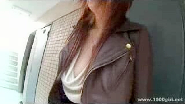 Naked Nippon Slut Publicly Plays with Pussy & Big Tits