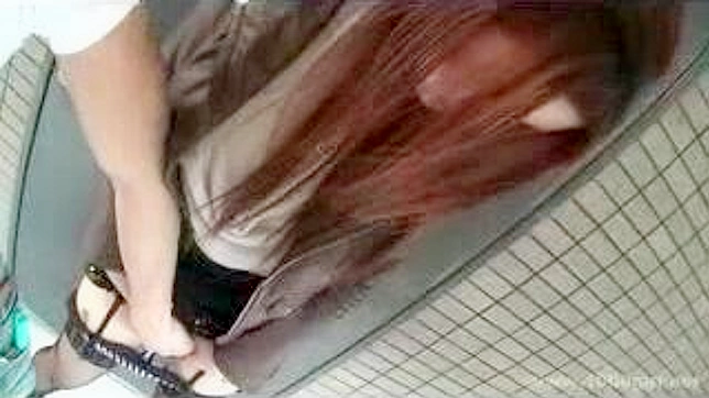 Naked Nippon Slut Publicly Plays with Pussy & Big Tits