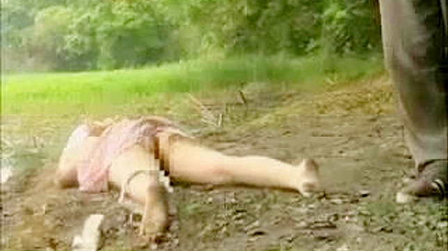 Hot JAV Teen 18+ Rides Bike then Gets Fucked Hard Outdoors